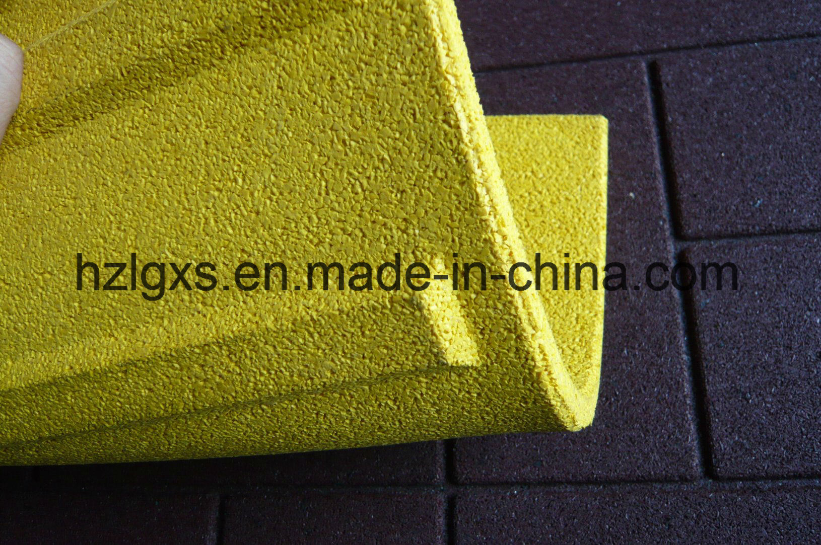 Environmental Colorful Tactile Rubber Flooring Tiles for Sale