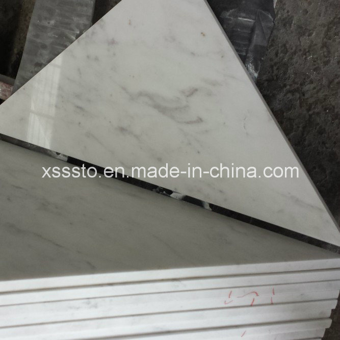 White Volakas Marble Tiles for Wall and Flooring