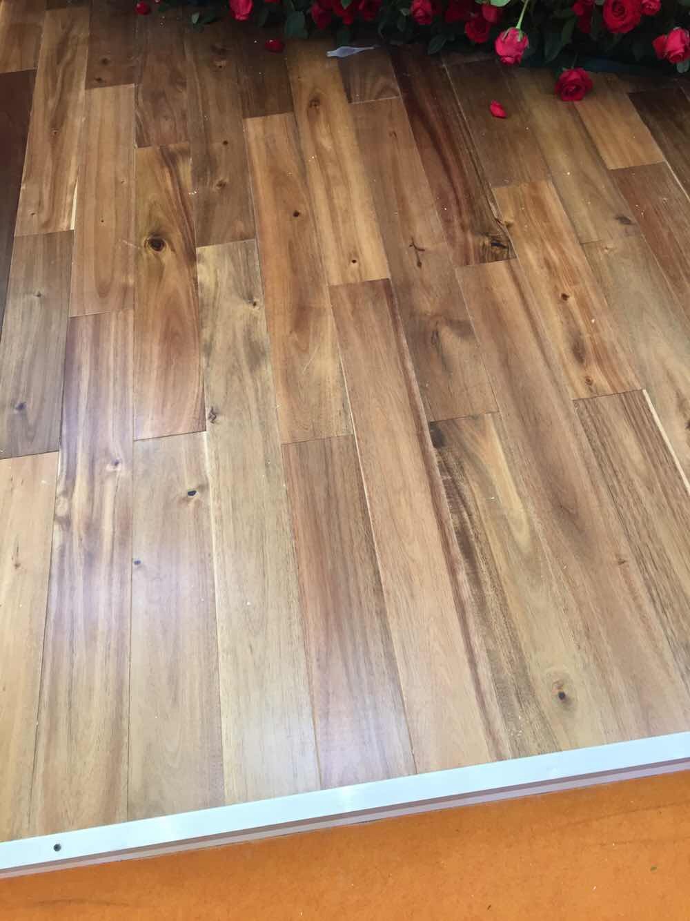 Import Wax Oil Finish Indoor Usage Acacia Wood Flooring
