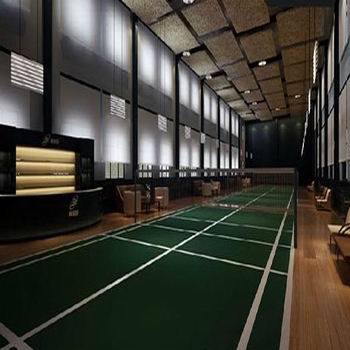 Indoor PVC Wooden Pattern Badminton/Baskestball Flooring