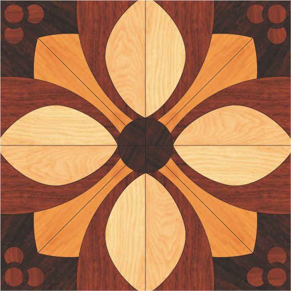 Luxurious Parquet Plywood Engineered Wood Flooring