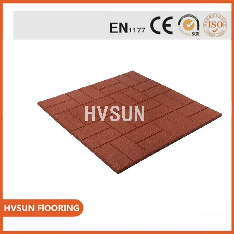 Eco Safety Connect Playground Pin Rubber Tile