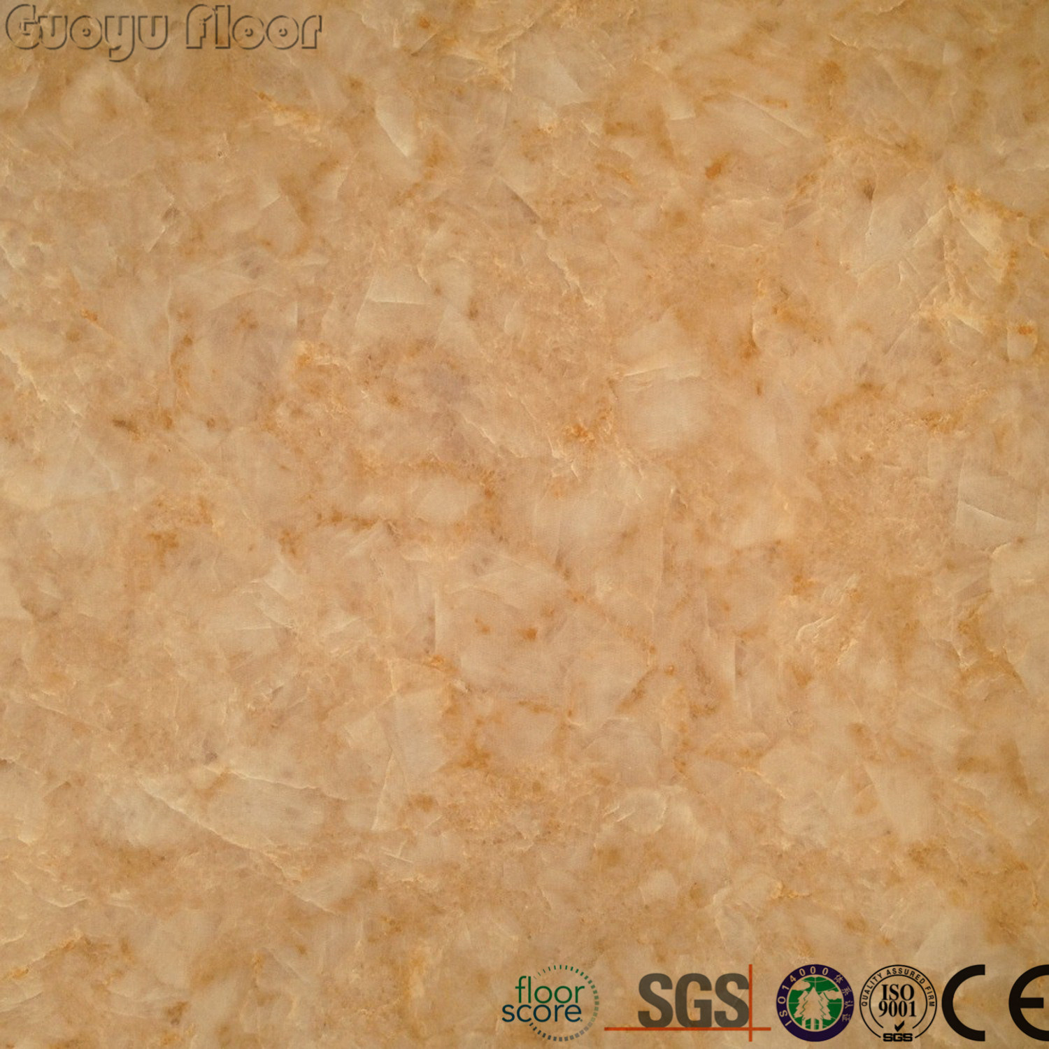 Marble Grain PVC Luxury Dry Back Floor Tiles