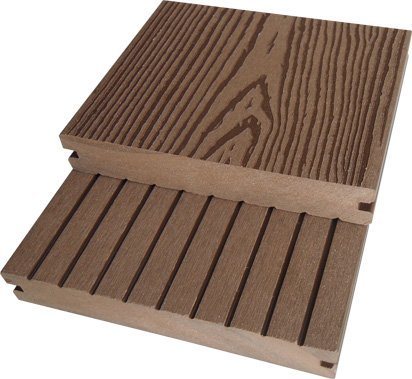 Wood Plastic Composite Decking Floor Anti-Slip for Outdoor Decoration WPC
