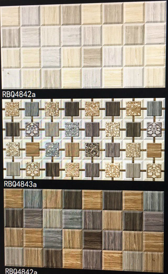 Building Material Sanitary Bathroom Glossy Ceramic Floor Wall Tile