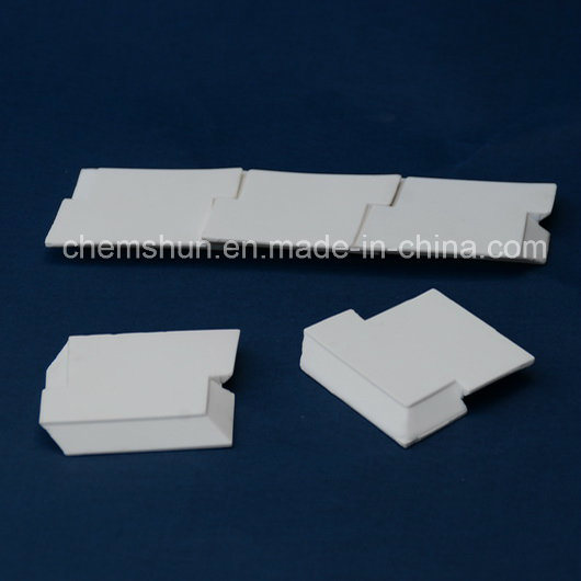 Abrasion Resistant Ceramic Wear Tile with Inter-Locking