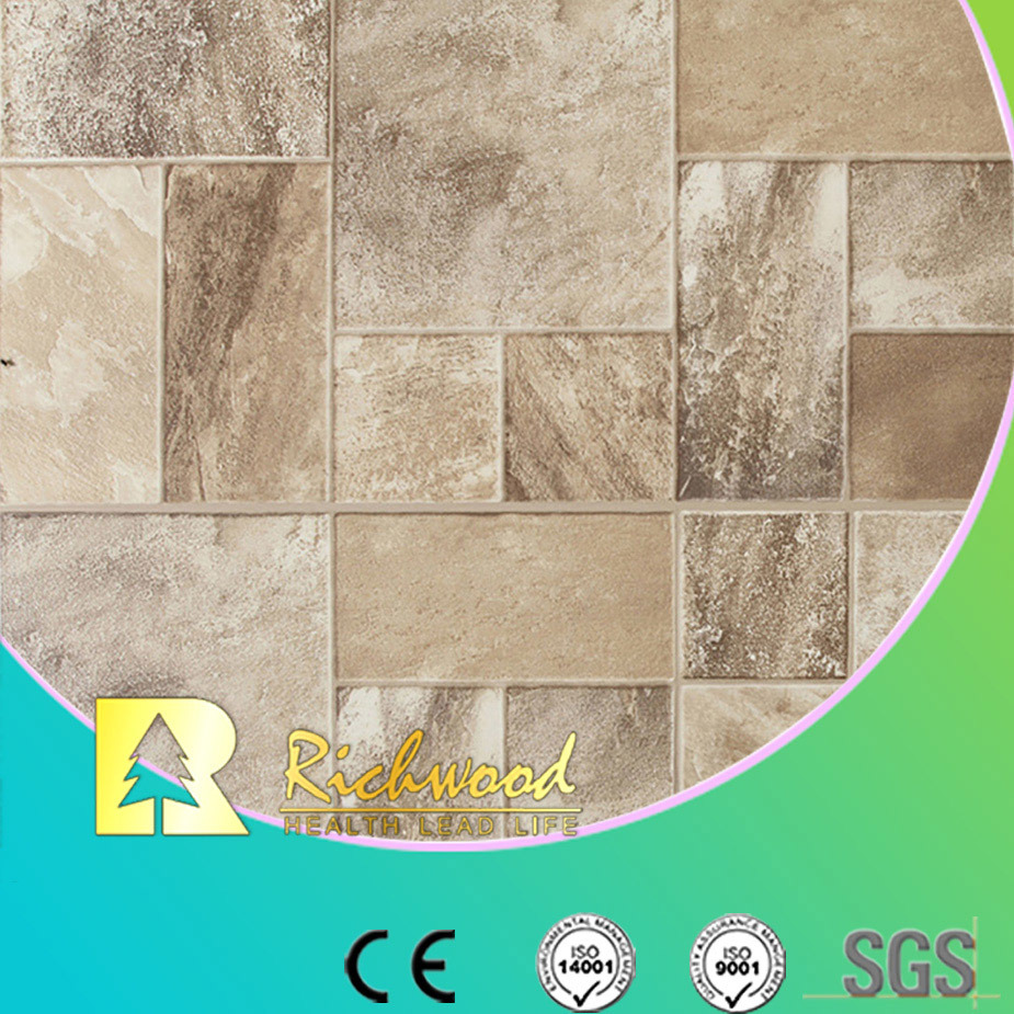 Commercial 8.3mm Woodgrain Texture Teak Water Resistant Laminate Flooring