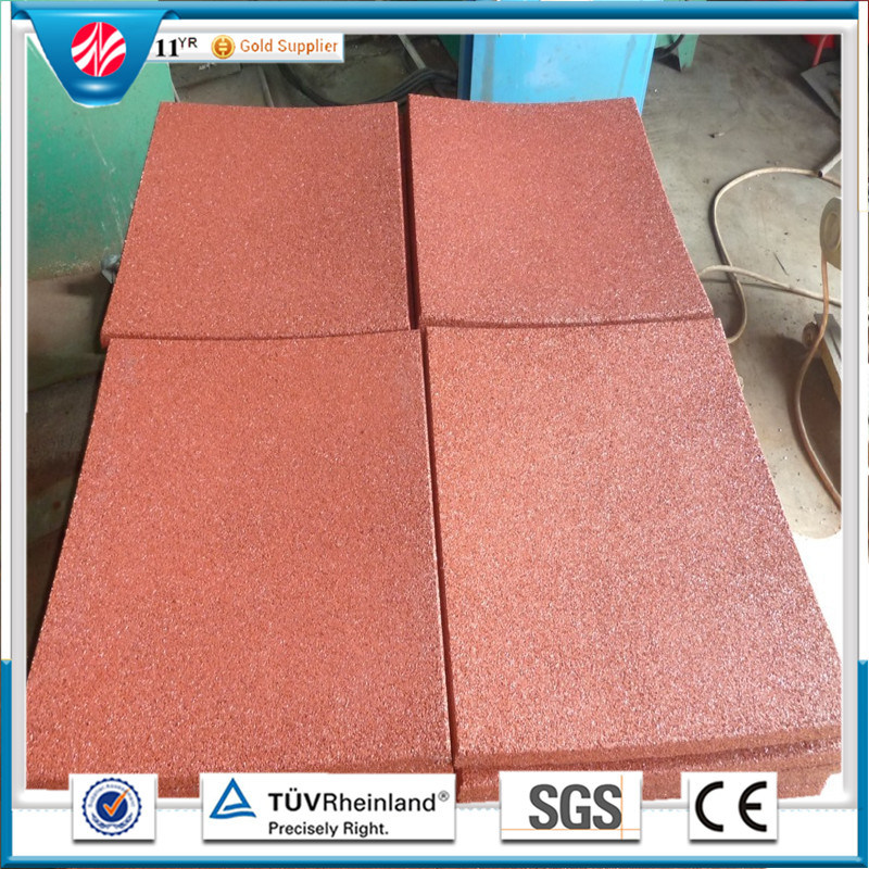 Anti-Fatigue Indoor Rubber Floor Tile / Recycled Rubber Tile