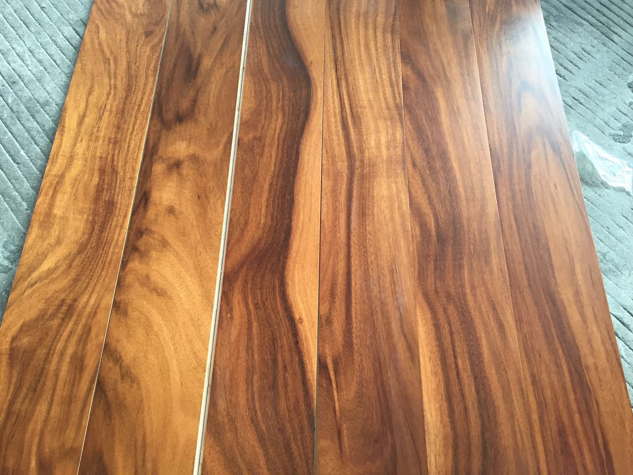 Acacia Golden Walnut Engineered Hardwood Flooring - 5