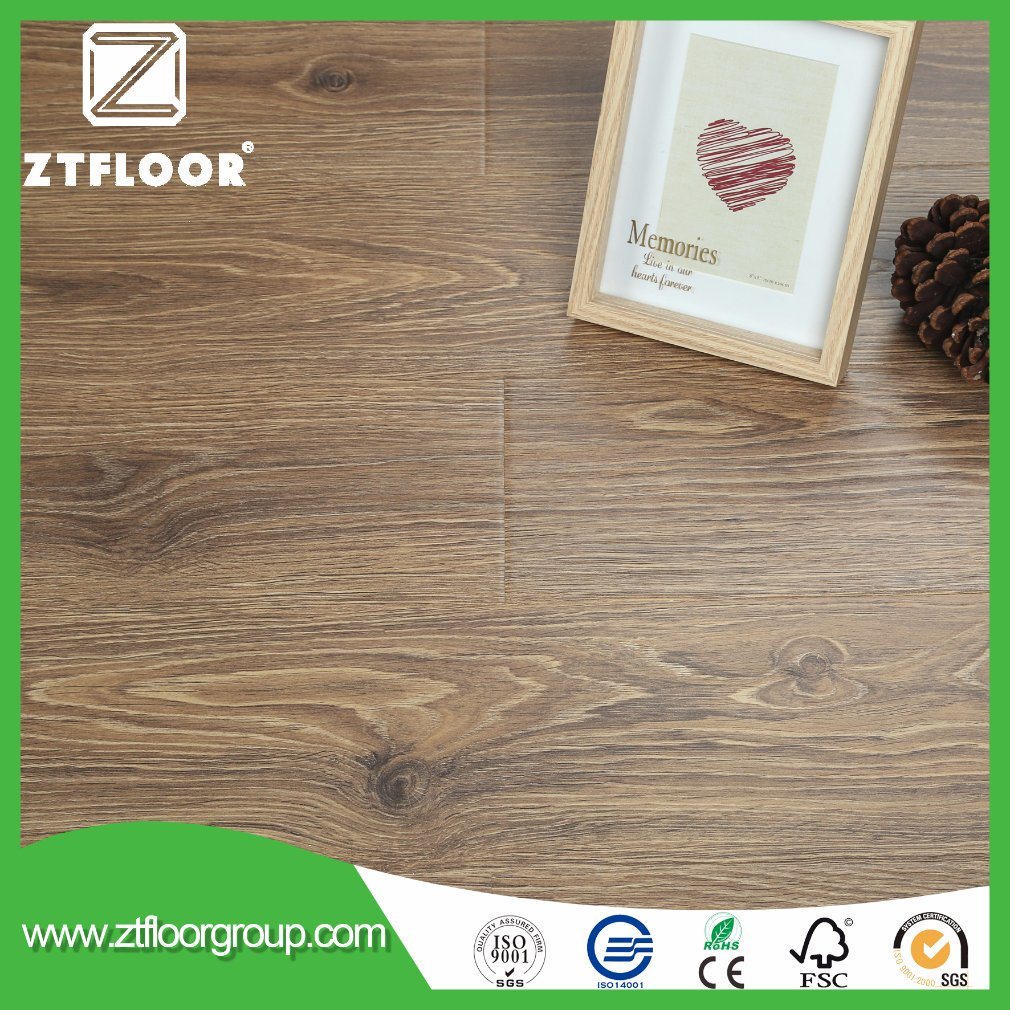 Engineered Flooring with Waterproof German Laminate Flooring V-Groove Unilin Click