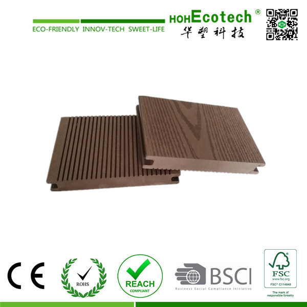 Crack Resistant Outdoor Wood Palstic Composite Flooring