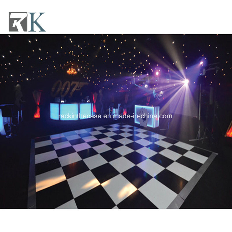 Rk Black and White Hotel Dance Floor with High Quality