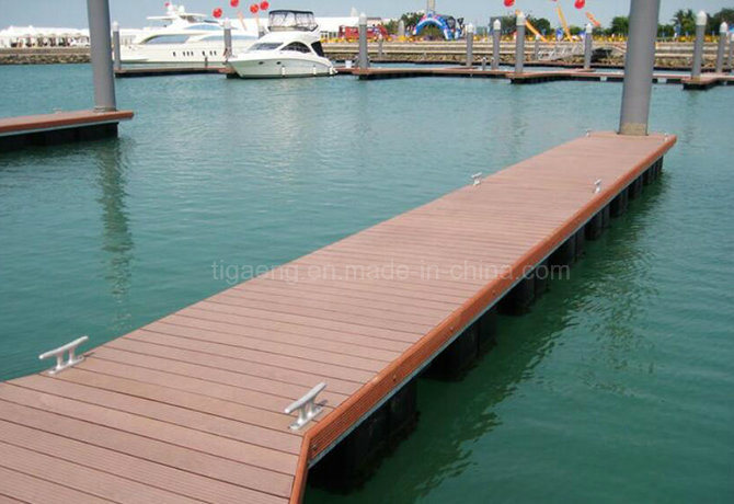 WPC Decking Wood Polymer Composite Flooring Exported to North America