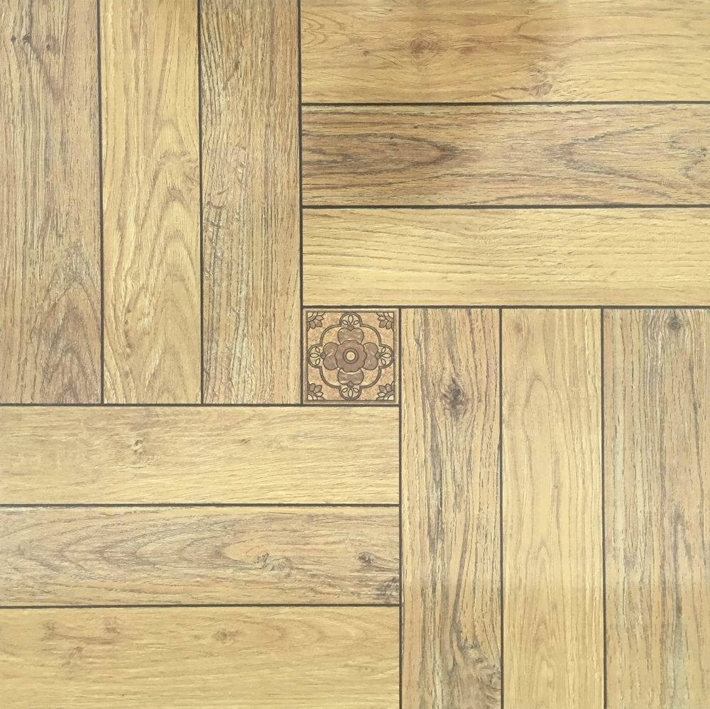Rustic Wooden Floor Tiles (VRR6D109 600X600mm)