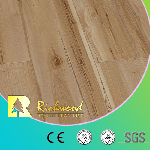 12.3mm E1 HDF AC4 Pearl Oak Wood Wooden Laminate Laminated Flooring