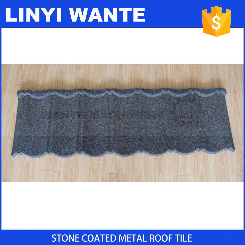 Precision and Beautiful High Quality Stone Coated Metal Roof Tile