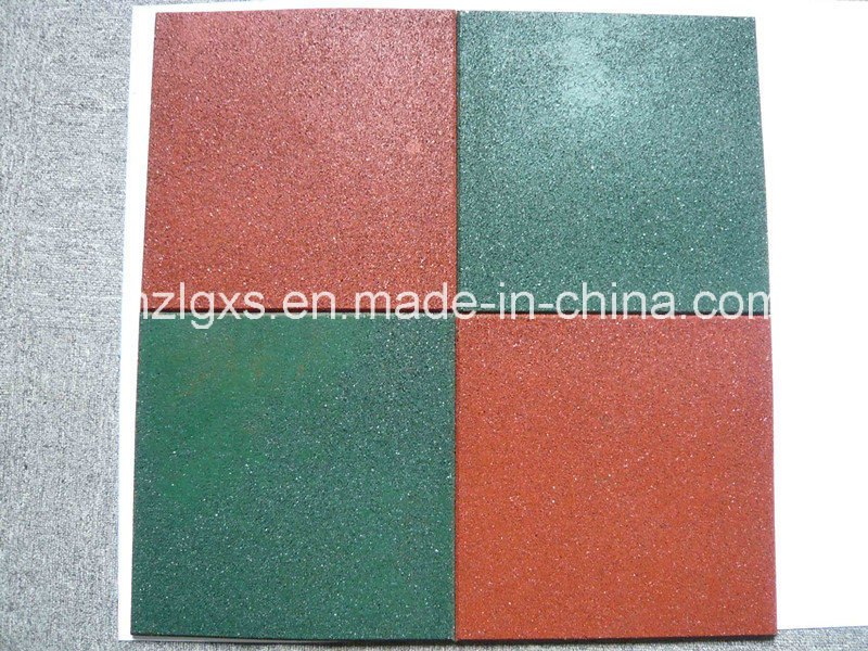 En1177 Approved Recyled Rubber Tiles for Playground