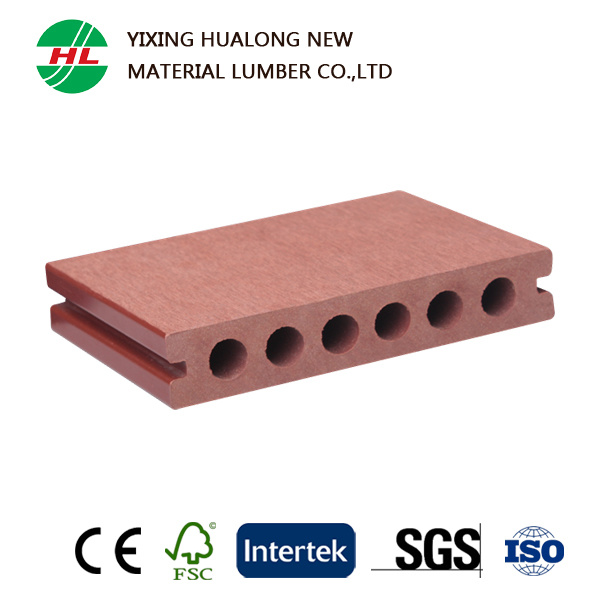Hot Sale Wood Plastic Composite Flooring Decking for Outdoor (M36)