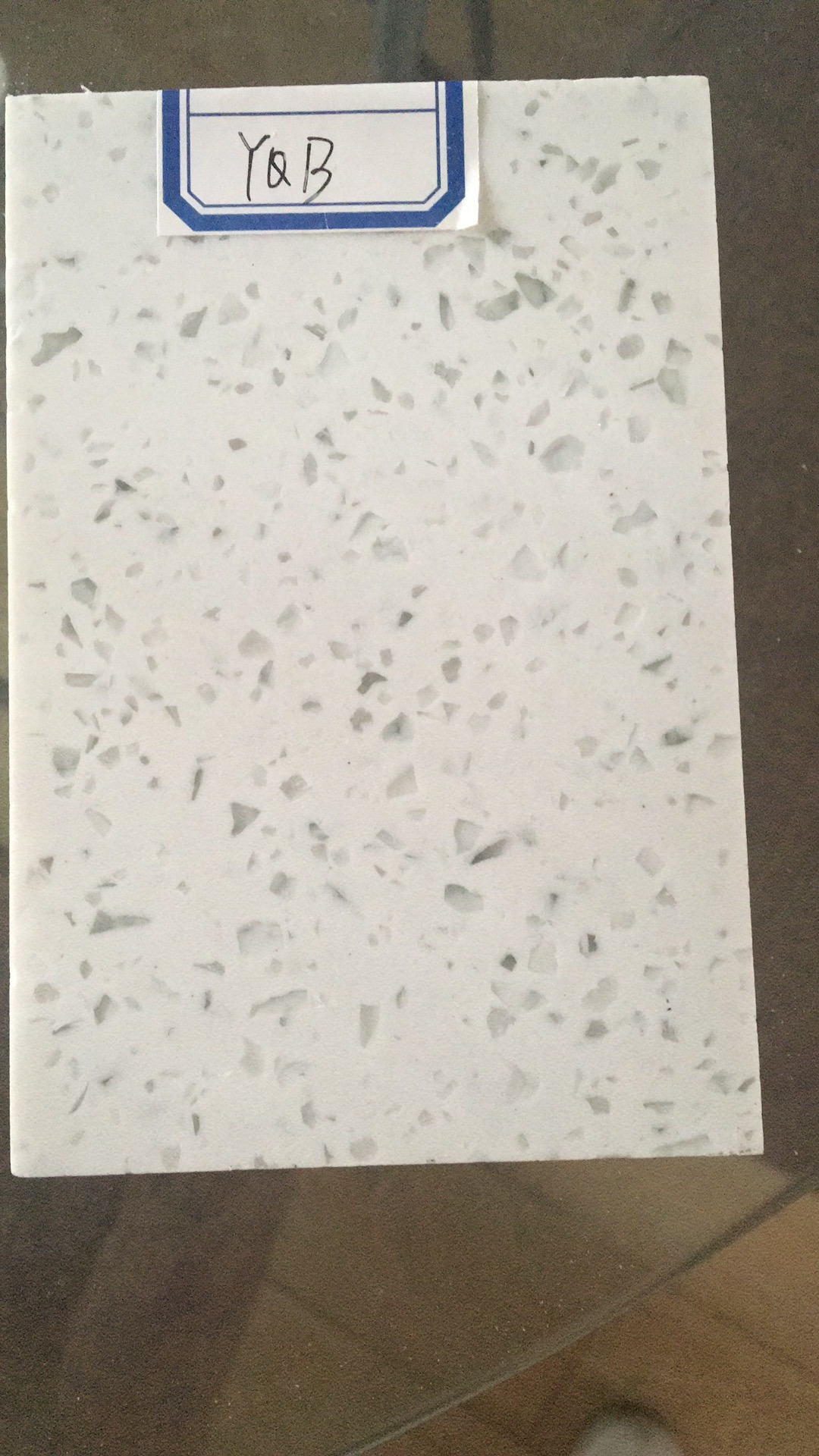White Quartz Look Artificial Marble for Countertops
