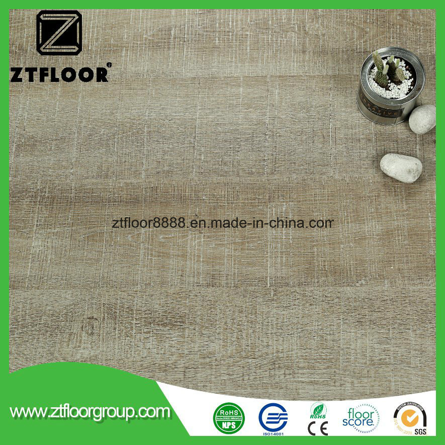 Strong Resistant Natural Wood Texture Indoor HPL WPC Cork Flooring