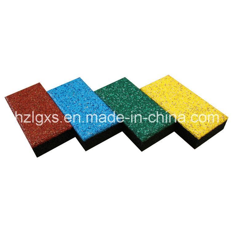 Multipurpose En1177 Approved EPDM Rubber Floor Tiles