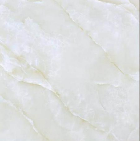 600X600 White Marble Glossy Glazed Polished Porcelain Tile for Interior Flooring