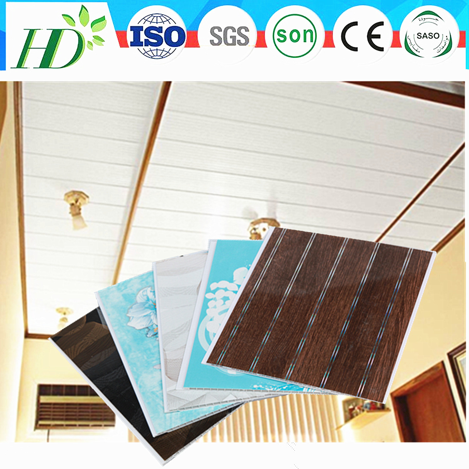Waterproof Colorful Plastic Wall Tiles Manufacturer (RN-38)