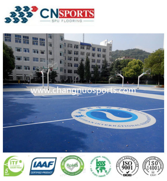 Customized Anti Slip Flooring for Sport Court Floor Surface