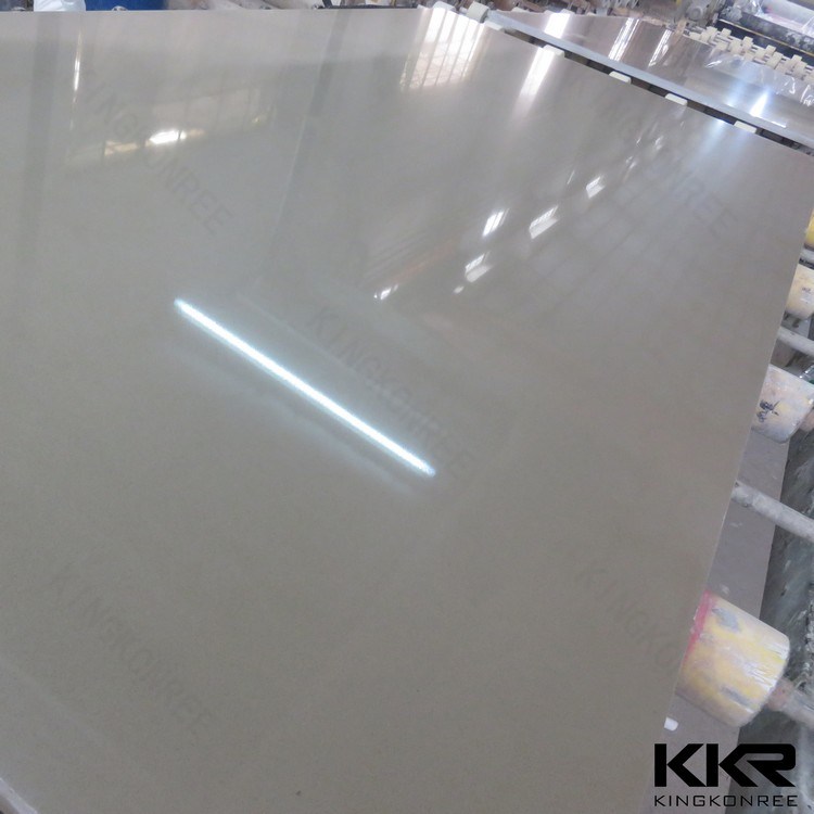 Kingkonree White Factory Price Artificial Quartz Stone Slabs