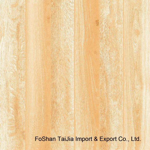 Building Material 600X600mm Wood Look Rustic Porcelain Floor Tile (TJ6851)