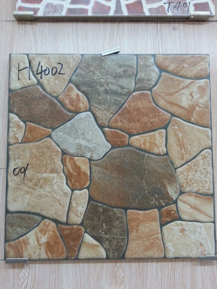 Building Material 40x40 Rough Surface Rustic Vitrified Ceramic Flooring Tiles