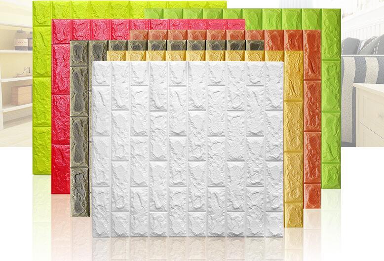 Light Weight Waterproof Foam Brick Wall Panel/Sticker/Paper
