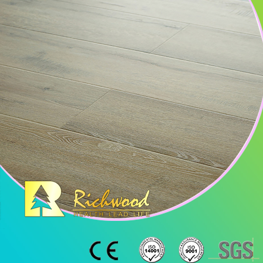 Household 12.3mm HDF AC3 Embossed Waxed Edge Laminate Floor