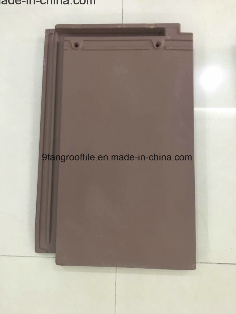 Building Meterail Clay Flat Roofing Tile290*450mm
