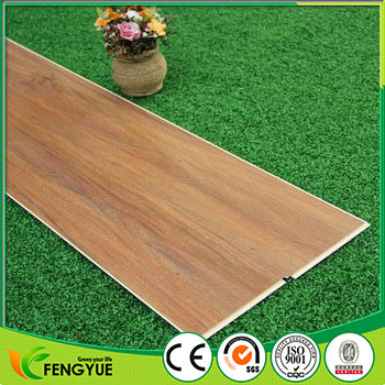 Wood Textured Commercial Indoor Adhesive Click Lvt Vinyl PVC Floor
