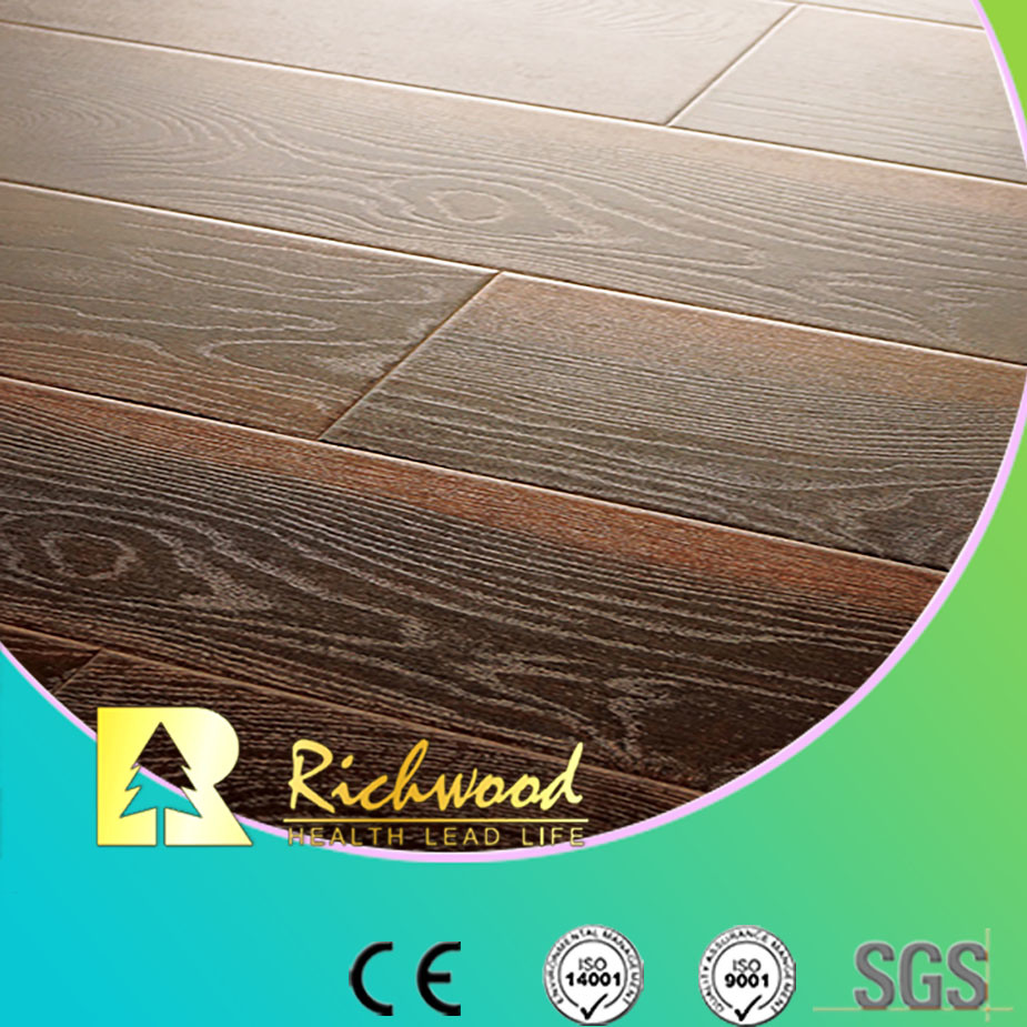 Commercial 12.3mm E1 AC3 Embossed Sound Absorbing Laminate Floor