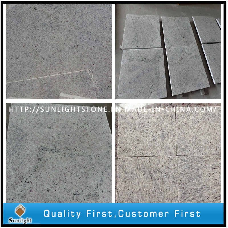 Cheap Polished India New Kashmir White Granite Wall Flooring Tiles
