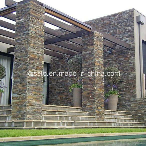 New Type Cheap Natural Thin Stone Slate for Wall Cladding