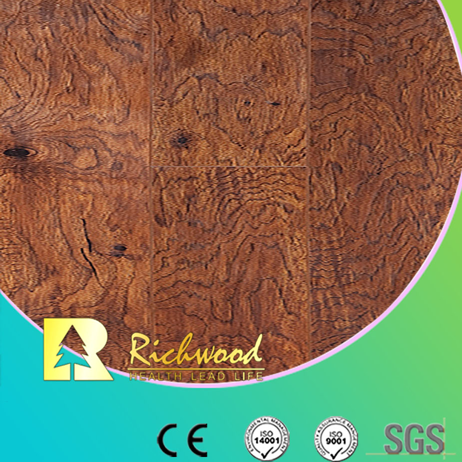 Commercial 12.3mm E1 AC4 Embossed Oak Waterproof Laminate Flooring