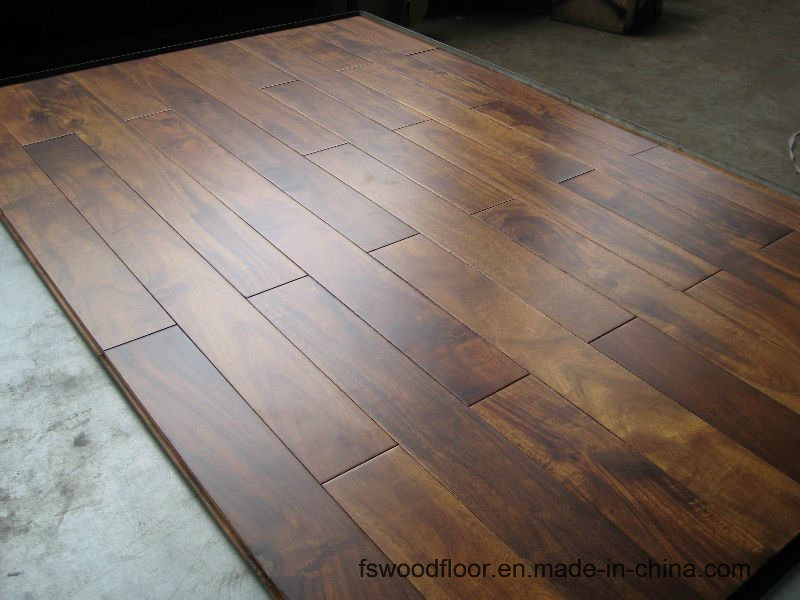 Solid Acacia Bronze Walnut Solid Wood Flooring
