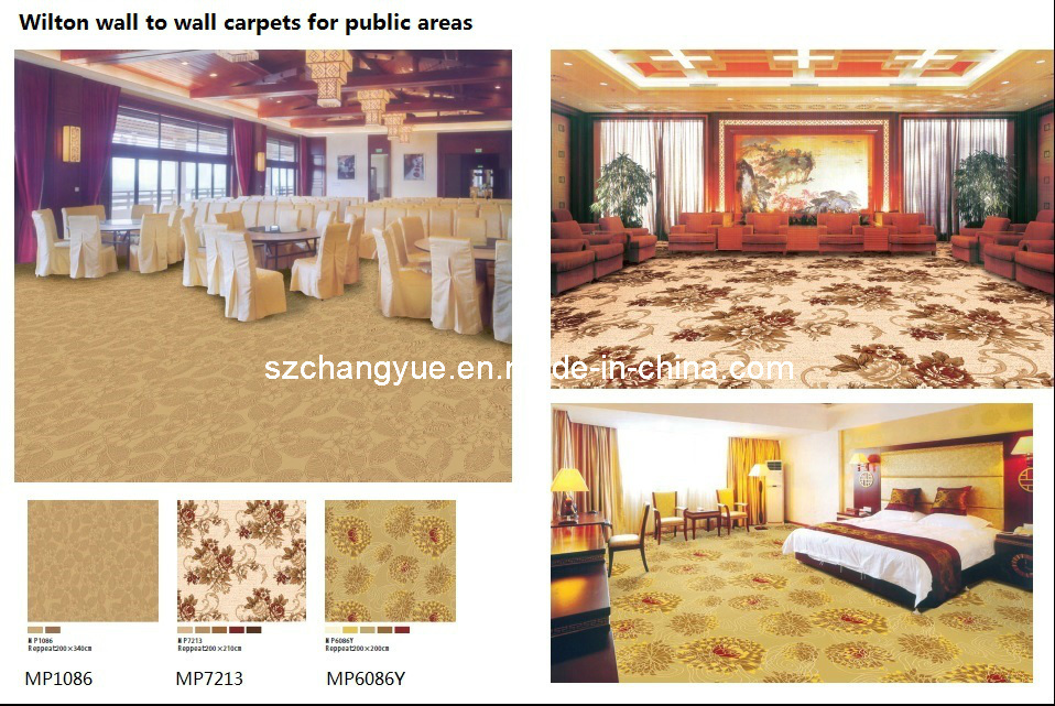 Luxury Living Room Broadloom Wool Carpet