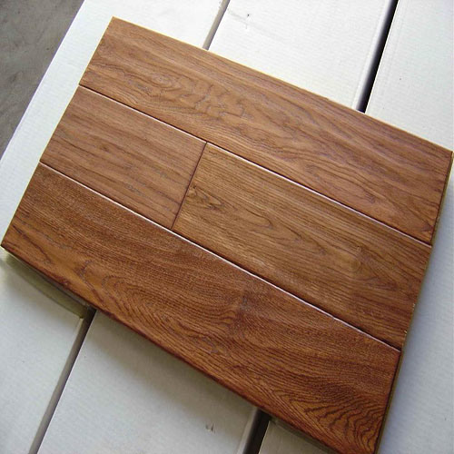 Handscraped Wood Flooring Engineered Oak Floors Wooden Parquet Flooring