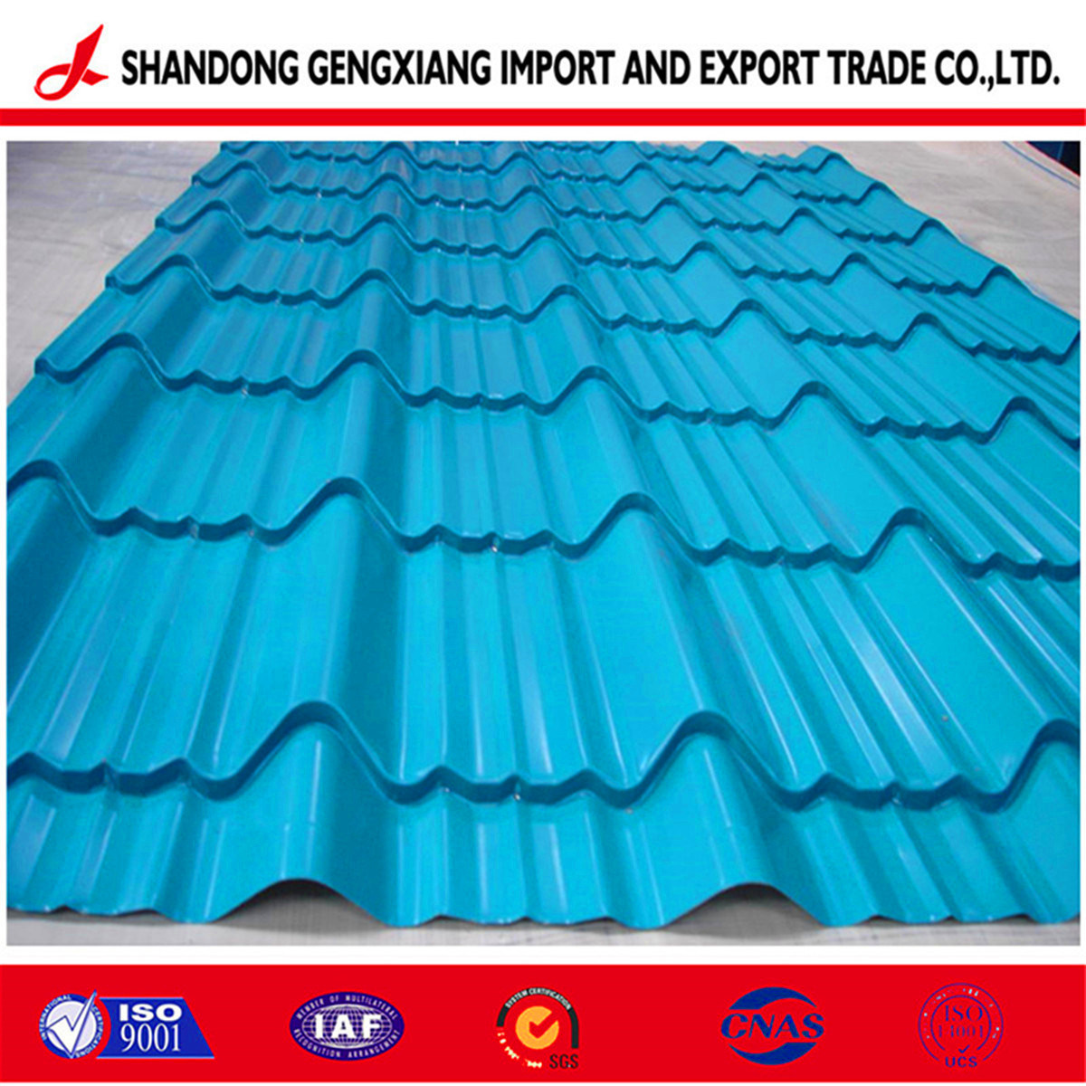 Prepainted Galvanized Roof Tile Corrugated Roofing Sheet