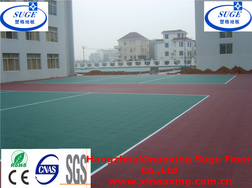 Portable Resilient Non Slip Many Colors Sports Flooring