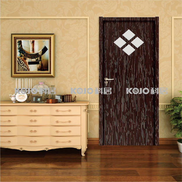 Anti-Termite Moisture-Proof Wood Plastic Composite WPC Interior Door (KMB-18)