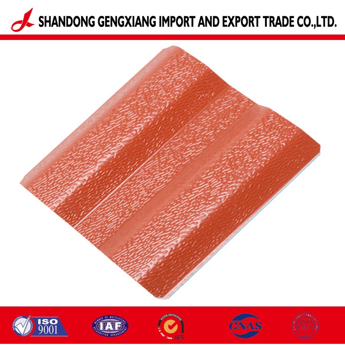 Ral Standard Color Coated PPGI Tile Sheet Made in Shandong