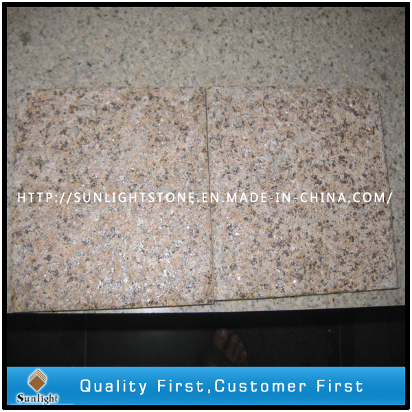 Flamed Natural Desert Gold Granite Tiles for Wall and Floor