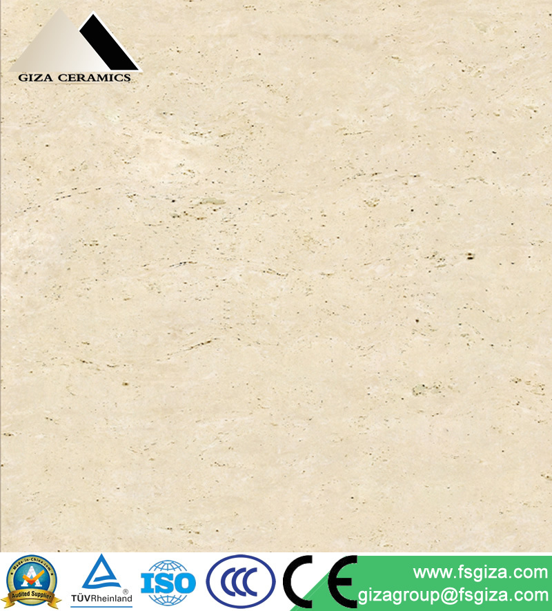 600*600 Granite Travertino Porcelain Rustic Tiles for Wall (GPN6601M)