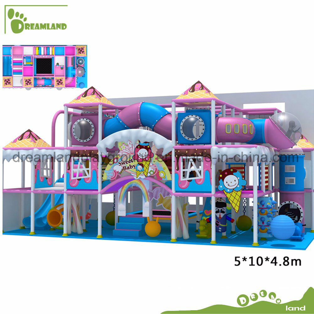 EU Standard Children Plastic Indoor Playground Equipment Flooring