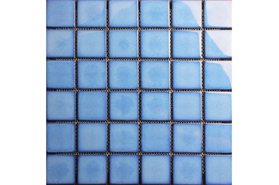 Blue Ceramic Art Mosaic Tile From Foshan